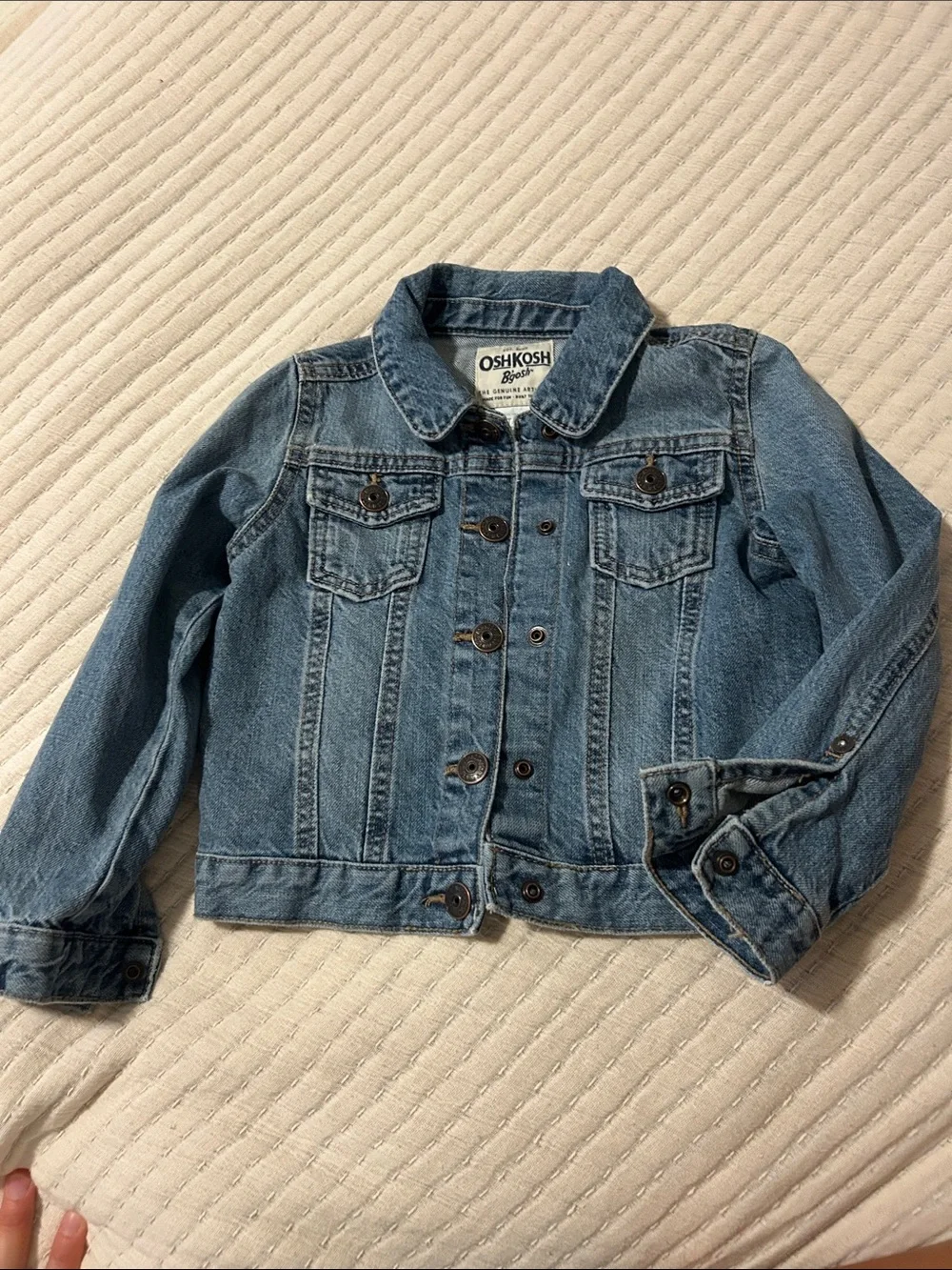 OshKosh B'gosh Kids Denim Jacket in Medium Blue